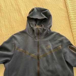 Nike Men's Navy Blue Nike Tech Jacket